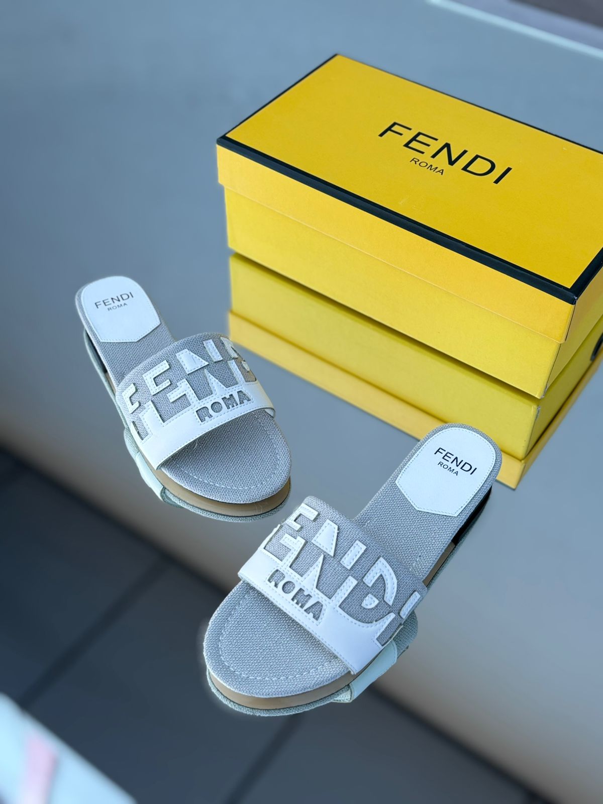 Fendi Signature Slides