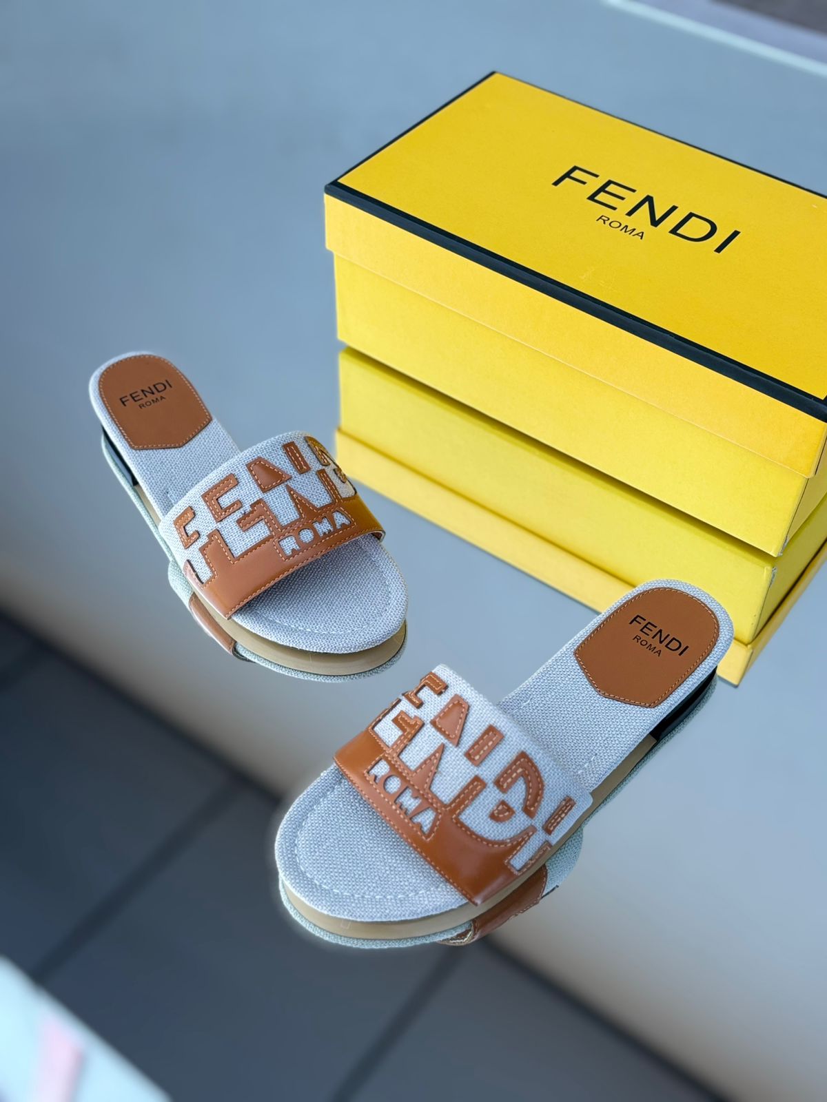 Fendi Signature Slides