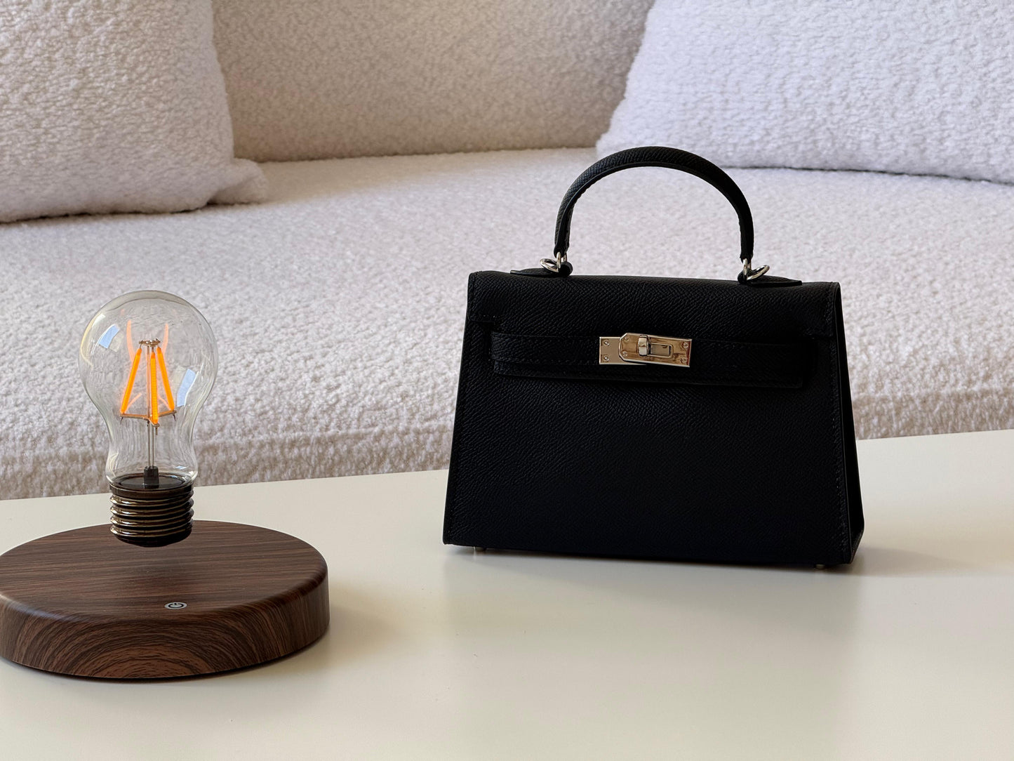 Hermes Mini Kelly Leather Bag