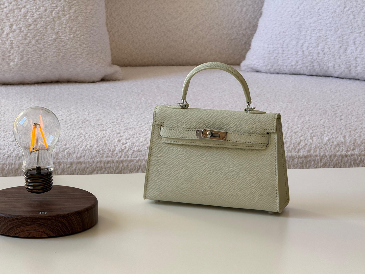 Hermes Mini Kelly Leather Bag