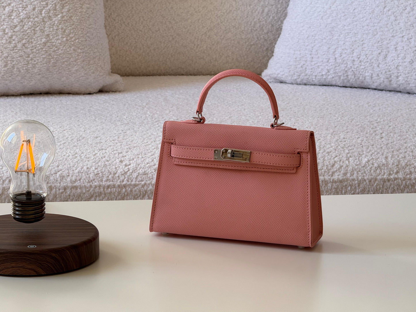 Hermes Mini Kelly Leather Bag