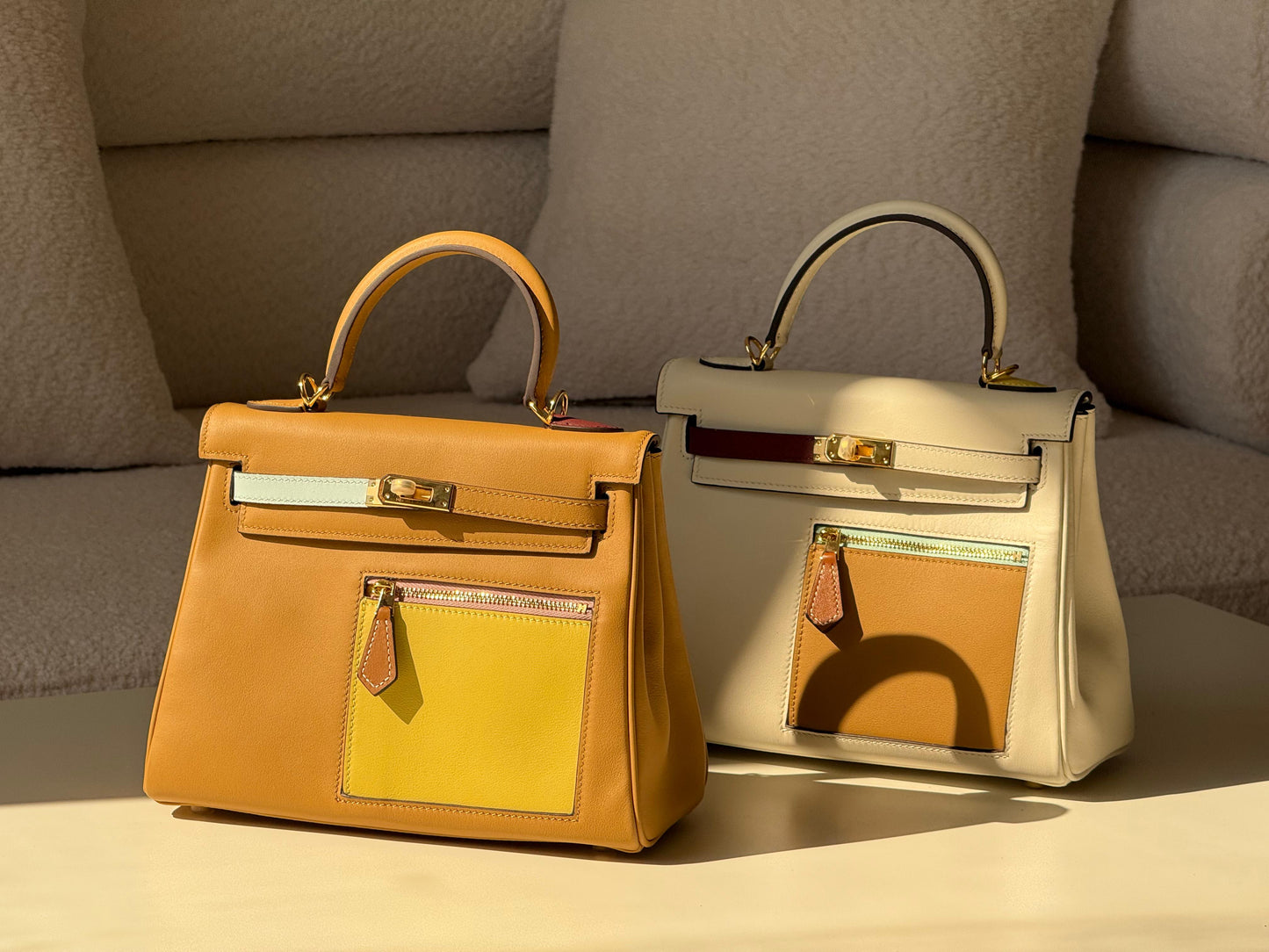 Hermes Kelly 25 Colormatic Bag