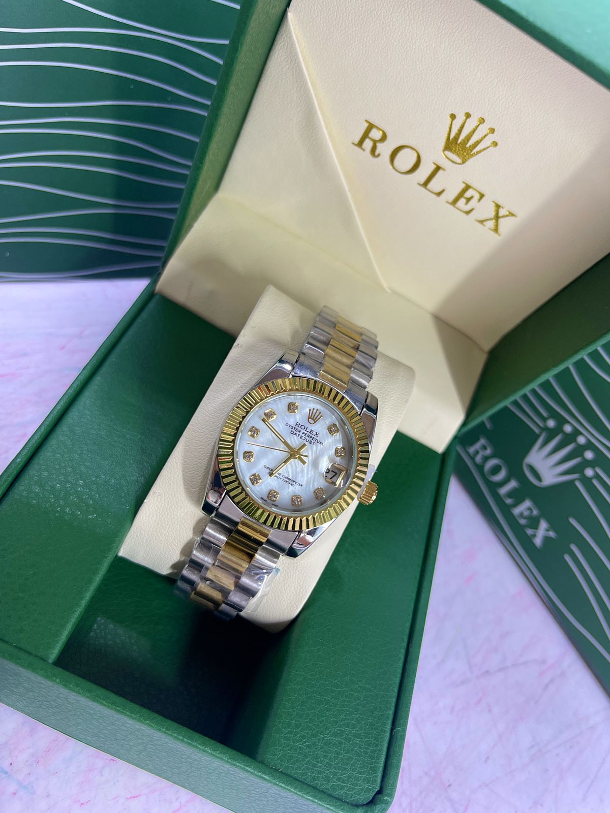 Rolex Multi Colour Watch