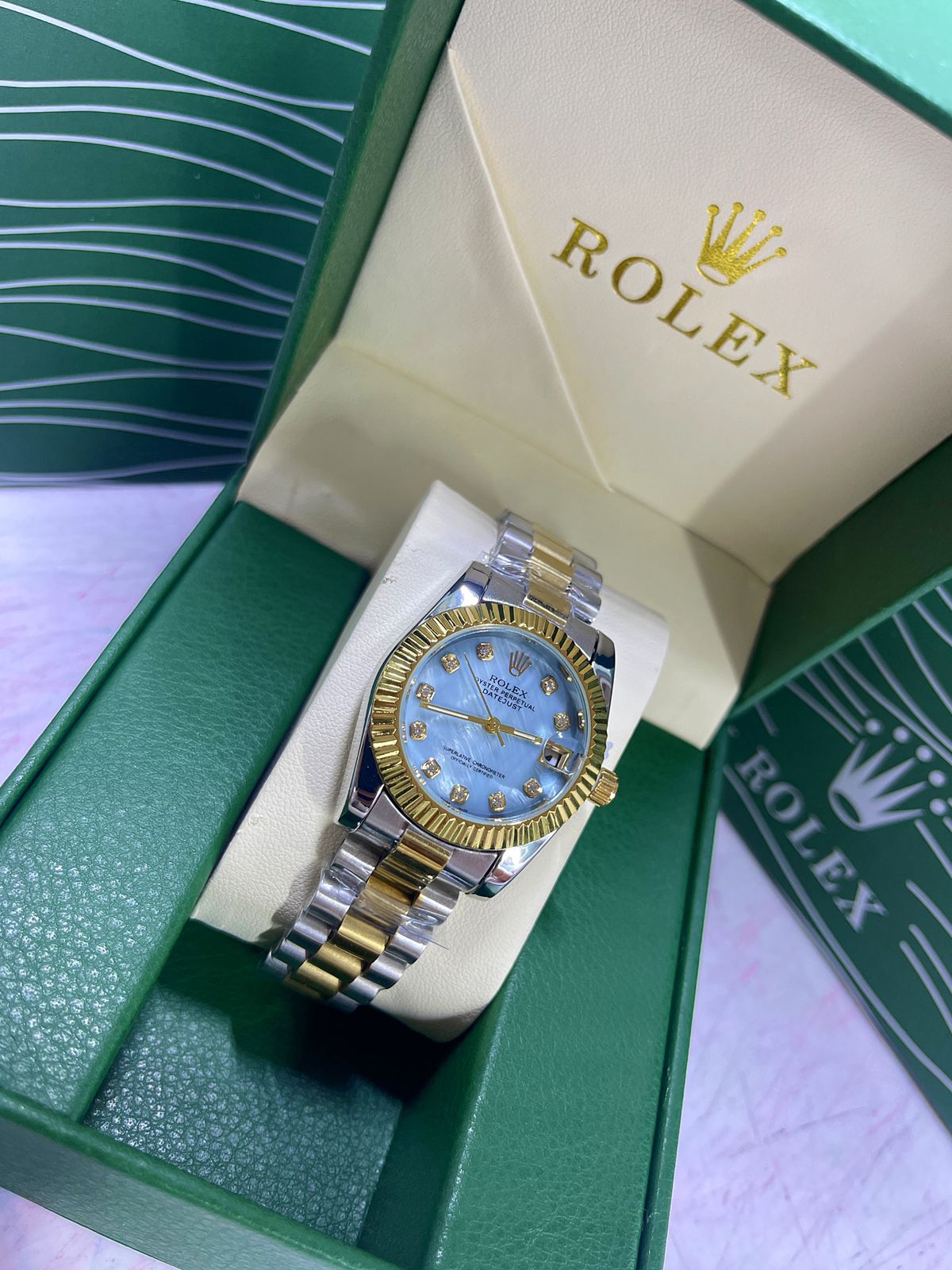 Rolex Multi Colour Watch