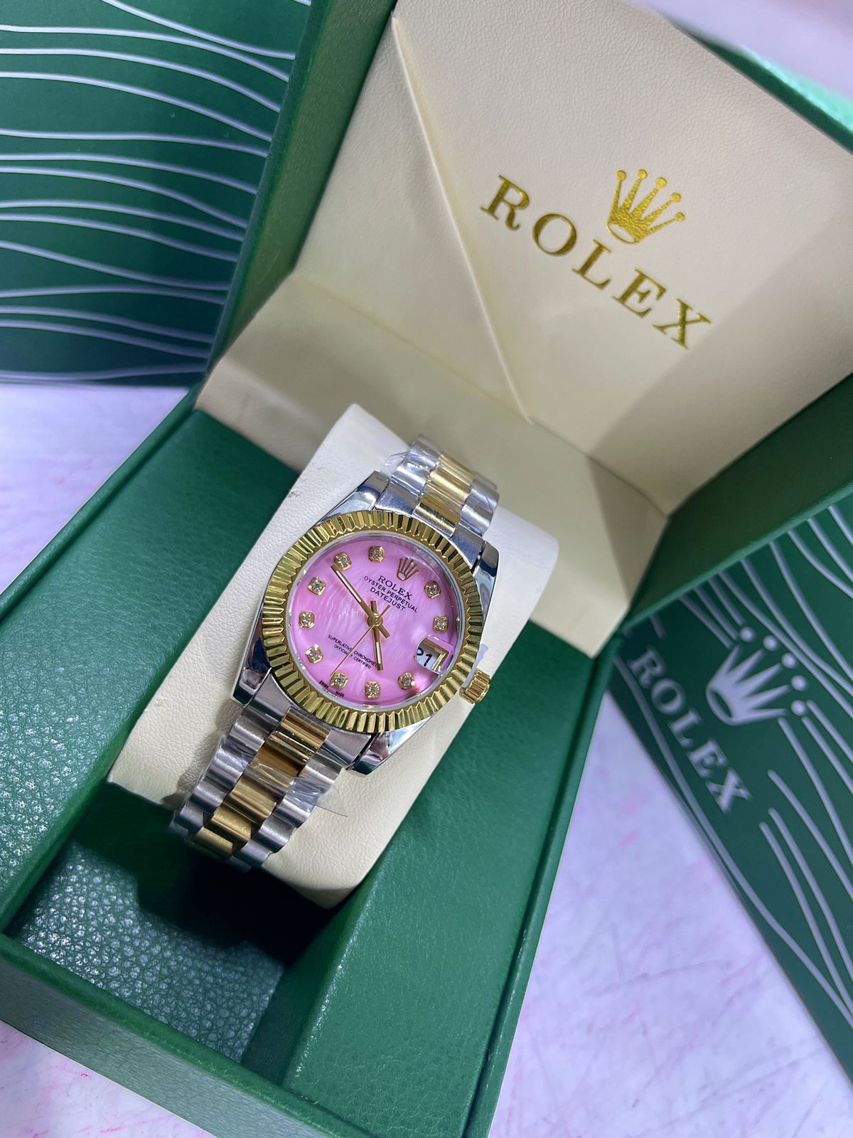 Rolex Multi Colour Watch