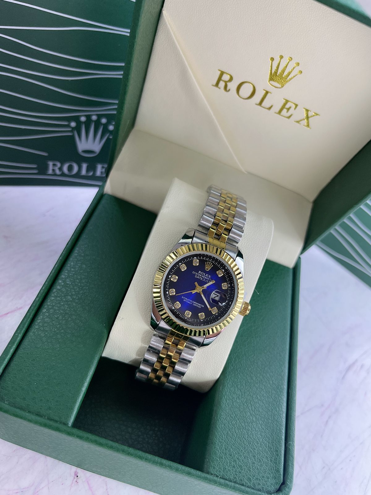 Rolex Multi Colour Watch