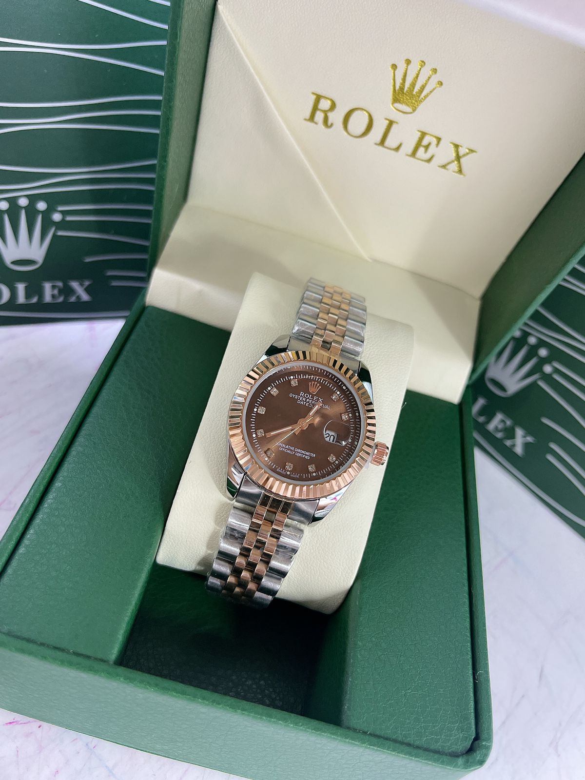 Rolex Multi Colour Watch