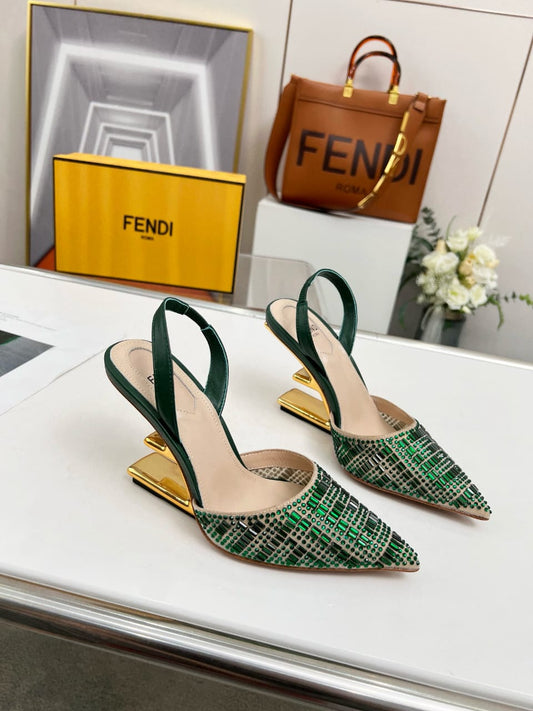 FENDI Colibri Heels