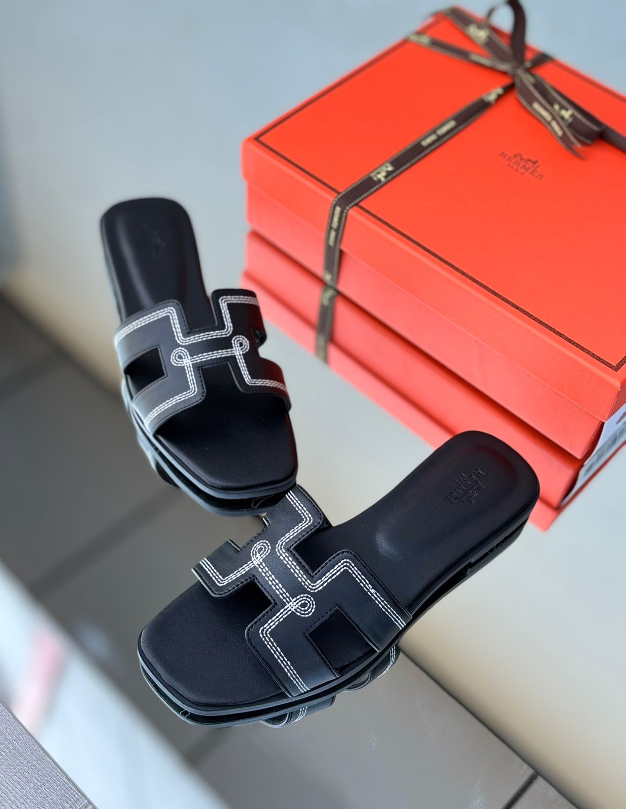 Hermes Oran Sandals