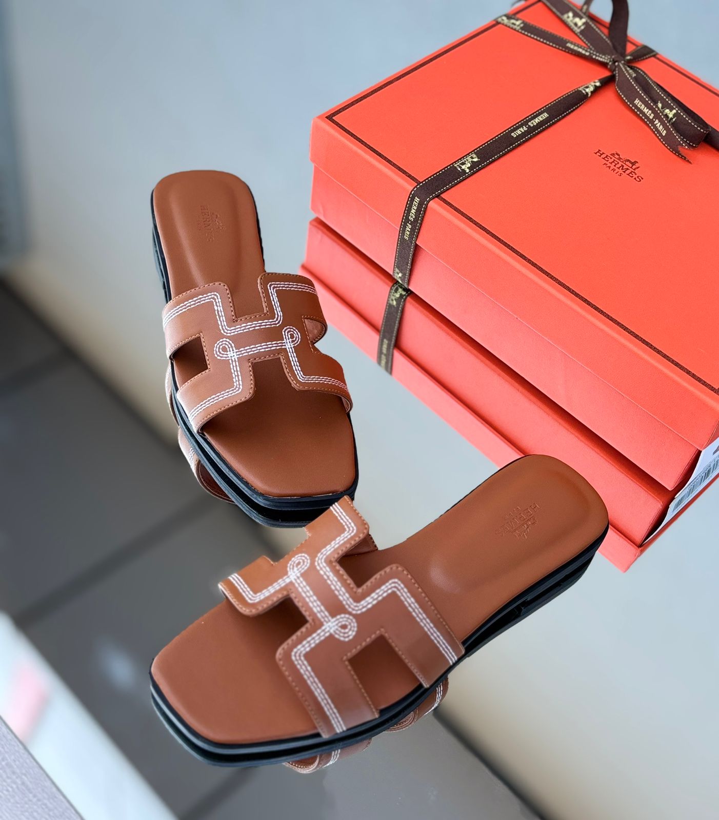 Hermes Oran Sandals