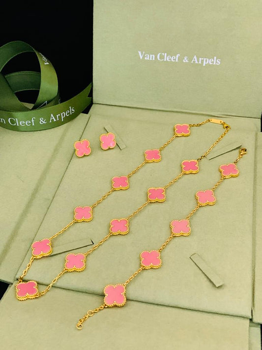 Van Cleef & Arpels 10 Flowers Jewlery Set